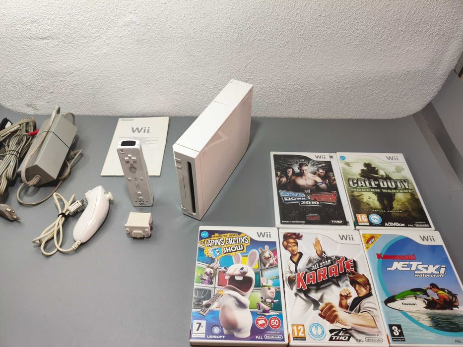 Nintendo Wii Consola com Jogos