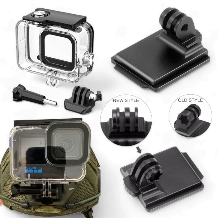 Комплект! Аквабокс+кріплення для екшн камери GoPro Hero 9/ 10/11/12/13