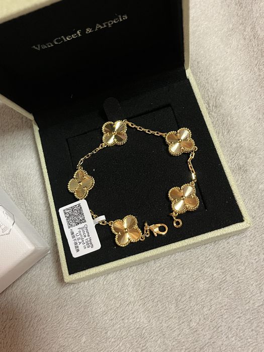 Bransoletka Van Cleef złota