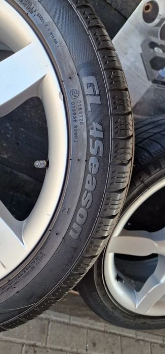 alufelgi+opony 17 5x112 et54 seat leon ii altea toledo iii