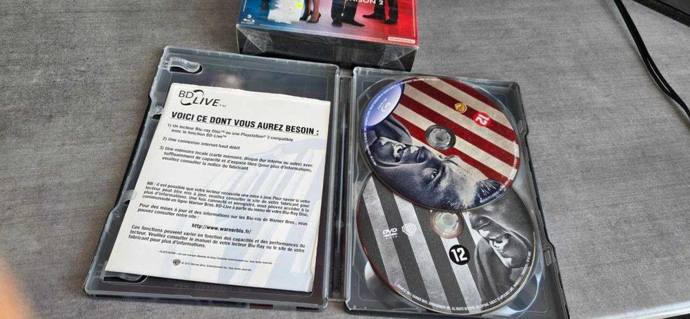Лот 2 Blu-Ray: Steelbook Дж. Едгар (Ultimate Bluray disc + DVD) i Серіал Чорний Барон 2 сезон (3 Bluray новий).