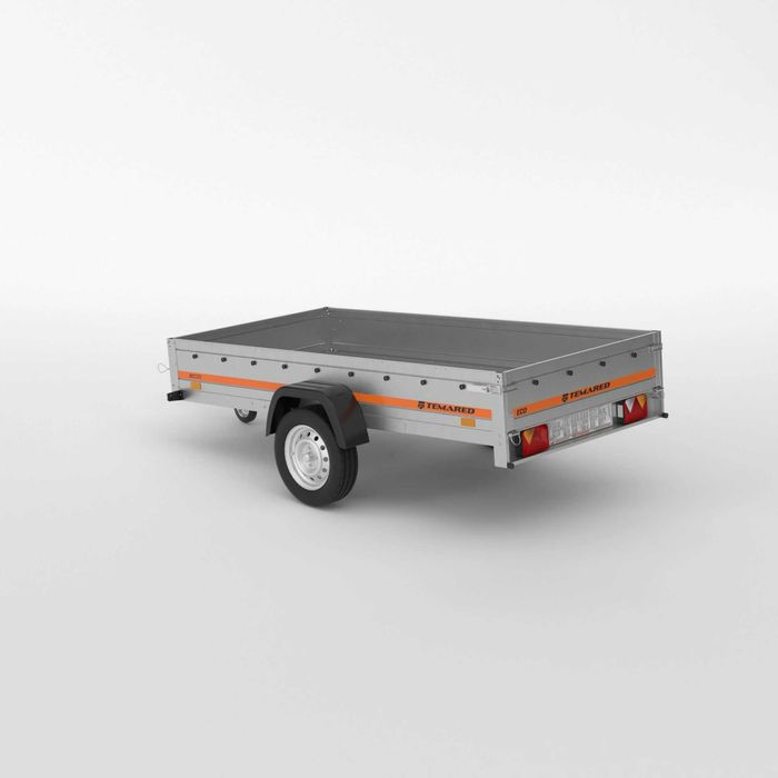 Nowa przyczepka 264 x 126 cm TEMARED ECO 2612 jednoosiowa samochodowa