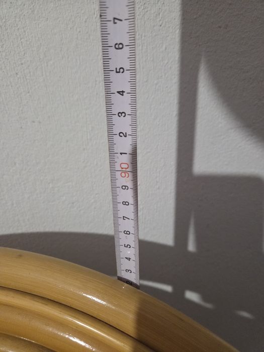 Fotel rattanowy w kwiaty krzesło rattanowe