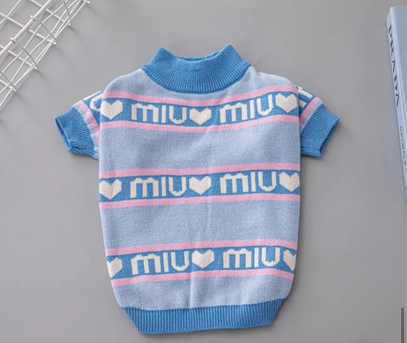 Худи ,свитер ,одежда Miu miu на маленькую собаку или кошку