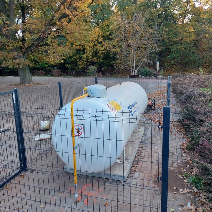 Zbiornik na gaz 2700 l Dzierżawa/Montaż /Dostawa gazu