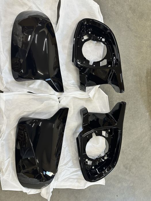 Накладки на зеркала, жабры в крылья М BMW