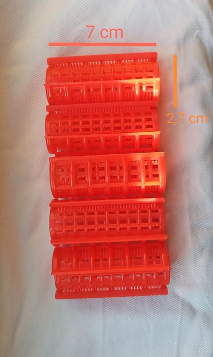 Conjunto 5 rolos de cabelo 2,7 cm