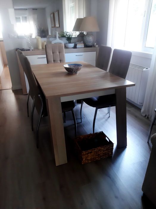 Mesa sala jantar extensível
