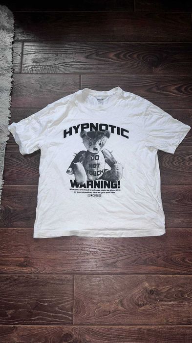 Футболка HOUSE з принтом Hypnotic (заміри)