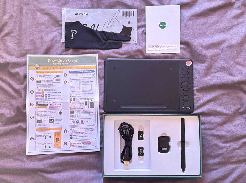 Графічний планшет Parblo Intangbo S