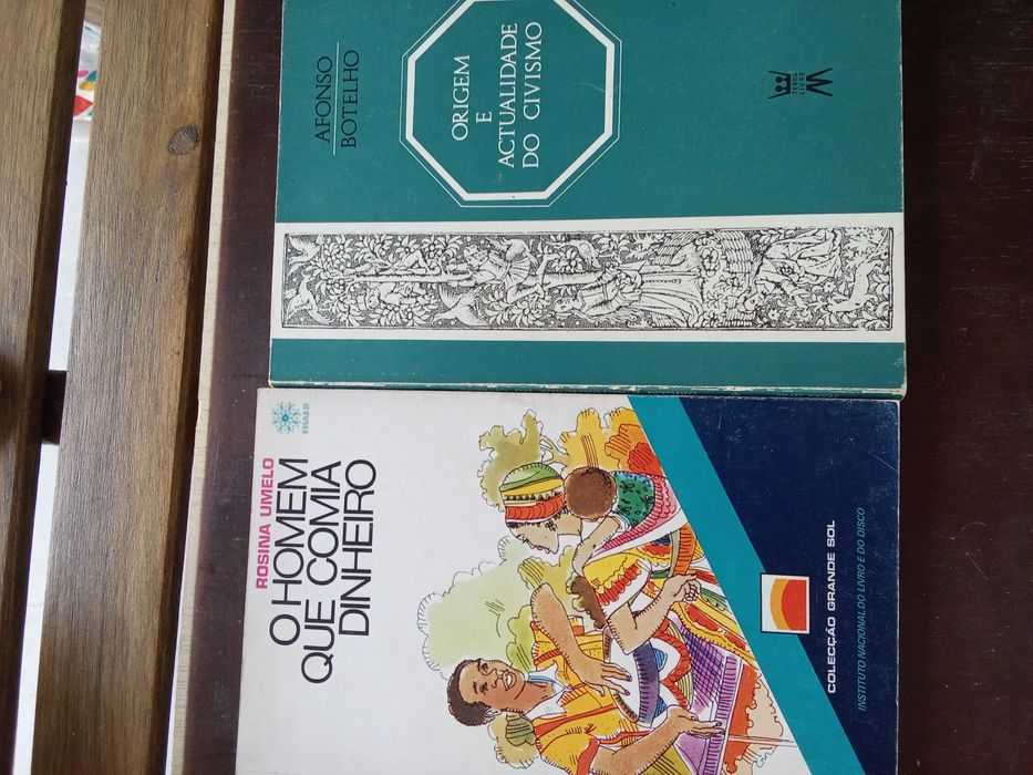 Livros de autores portugueses a 2 €/cada