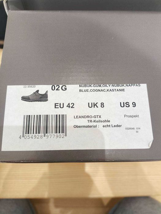 Buty męskie Ara Leandro GTX r. 42 GORE-TEX, skóra