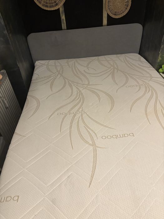 Lozko 140/200 z materacem ikea