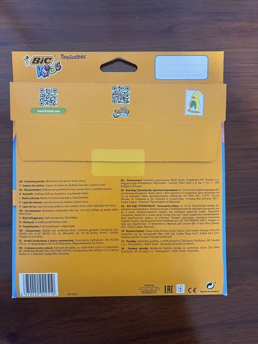 Lapis de cor, x24, Novos