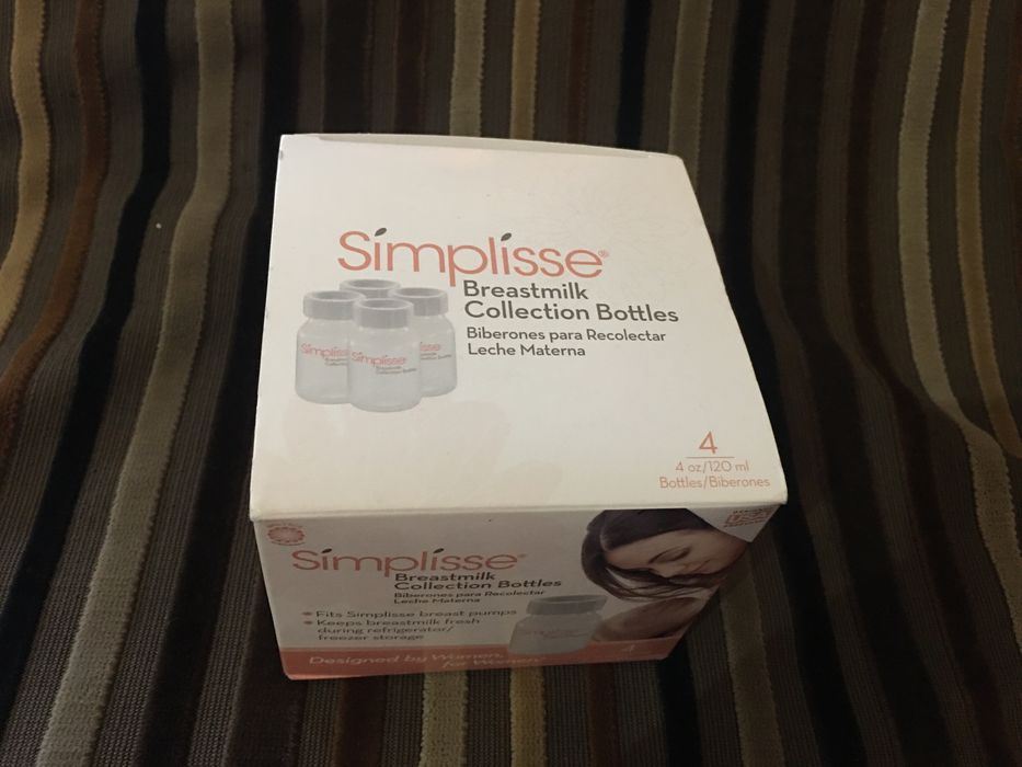 Conjunto de frascos para leite materno, NOVOS e embalados
