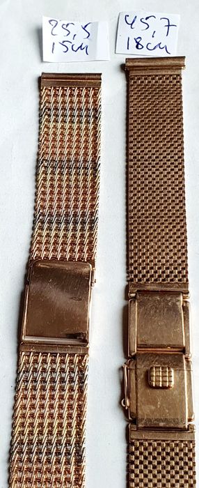 Продам мужские  часовые браслеты 583 пробыпроизводстваСССР