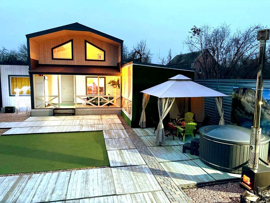 Подобова оренда будинку з чаном  дом на сутки посуточно