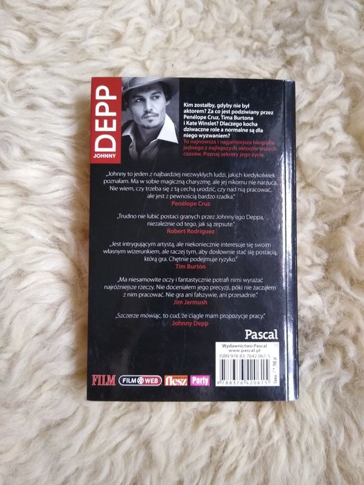 Książka Johnny Depp Sekretne życie