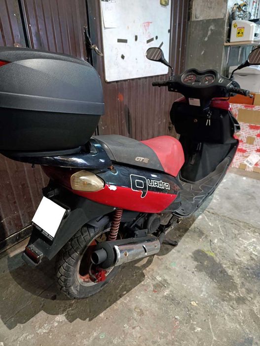 skuter XXL ZIPP Quantum GT5. 50cm, 2 suw, kufer, stan BDB,