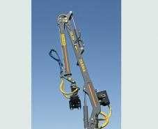 Żuraw leśny do drzewa Farma 6,3m do drewna do przyczepa lub na ciągnik