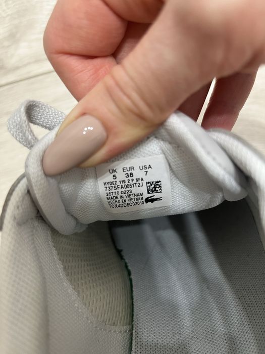 Продам кеды lacoste