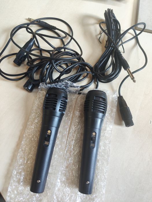 Mikrofony+ kable
