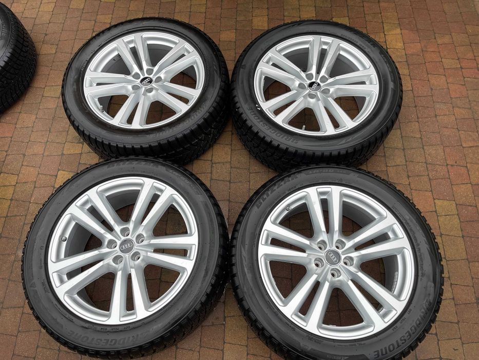 3709. Alufelgi 20" koła letnie Audi Q5 oryginał 5x112 255/45/20 Pirelli 6.5/7.5mm