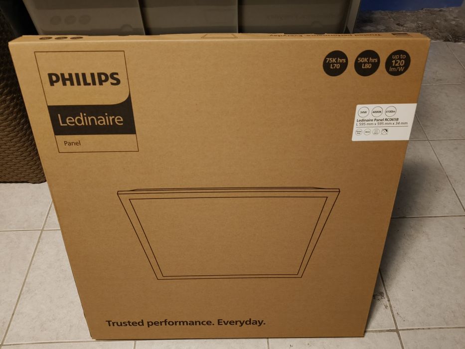 Panel LED 34W 4000K 4 sztuki