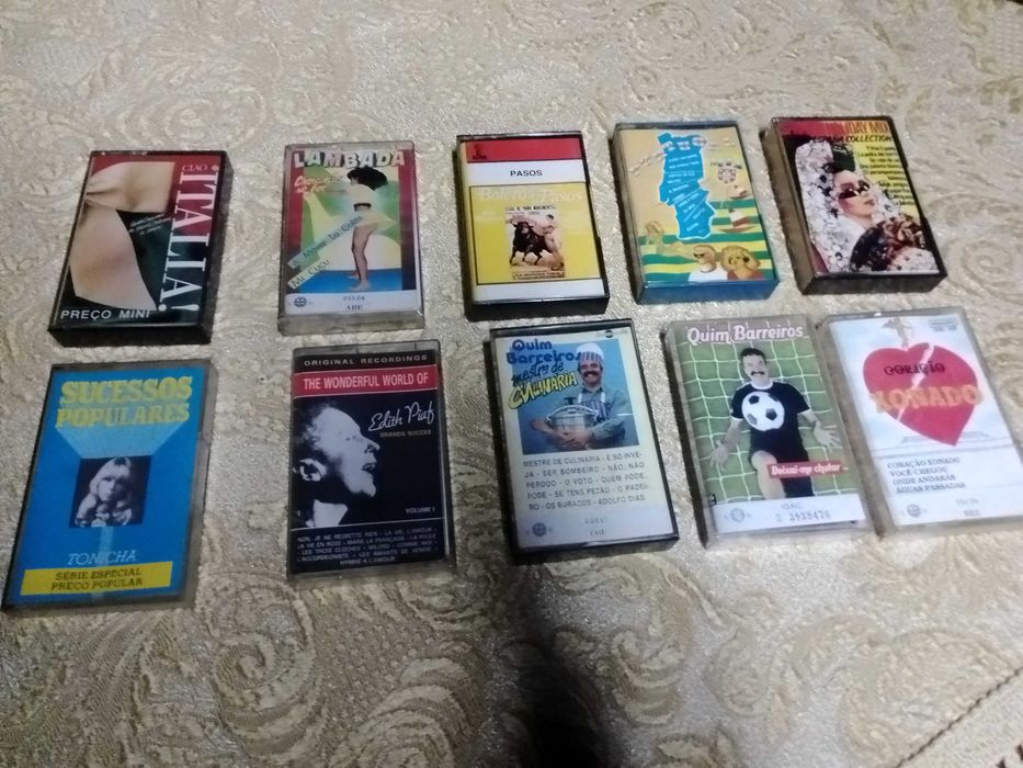 Lote de 48 cassetes