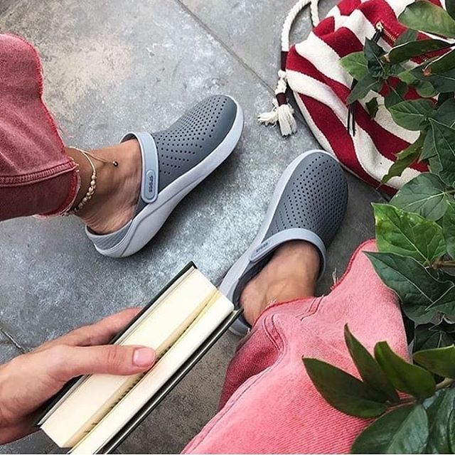 Купить Топовою Модель Кроксы Lite Ride Grey В наличие от 36 до 45