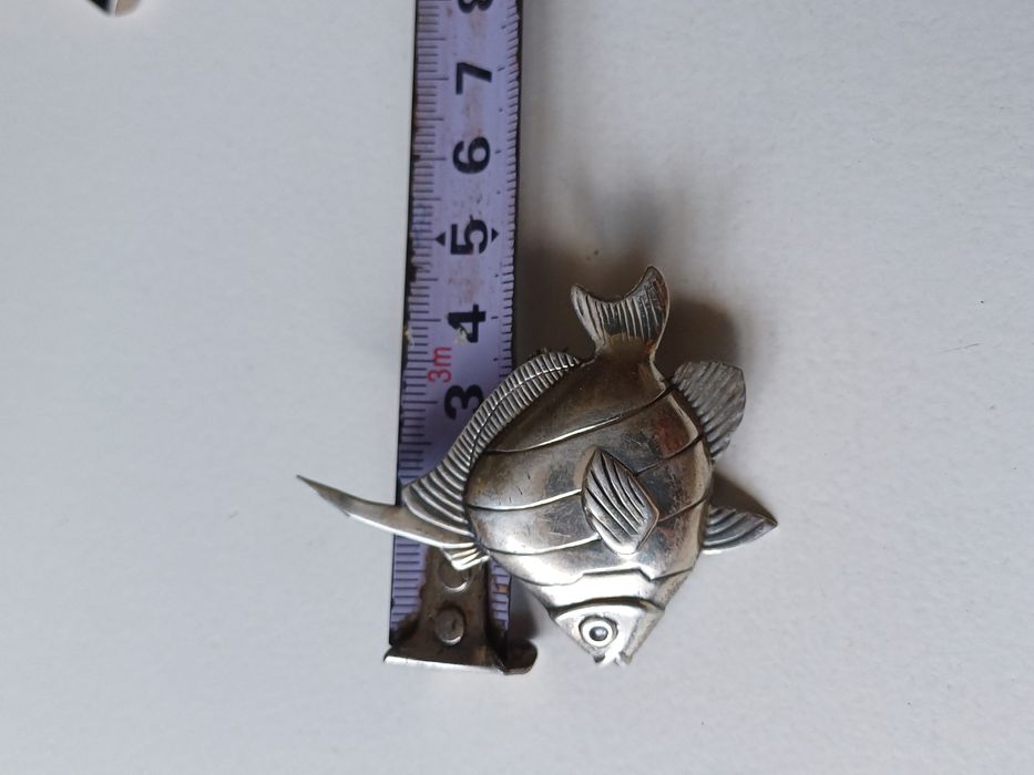 Srebrna broszka Sterling kolekcjonerska srebro