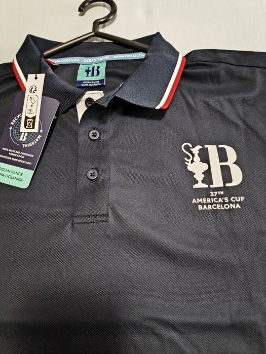 Camisa Polo 37ª America’s Cup Barcelona – Gama Oceânica