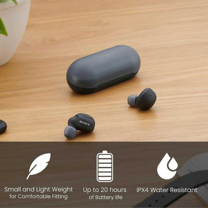Бездротові навушники Sony Cuffie wireless WF-C500 20 годин роботи