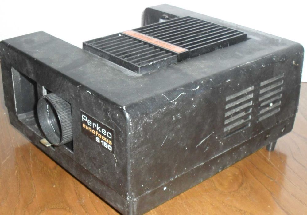 Projetor de slides, Perkeo S150, para peças64168937530626123