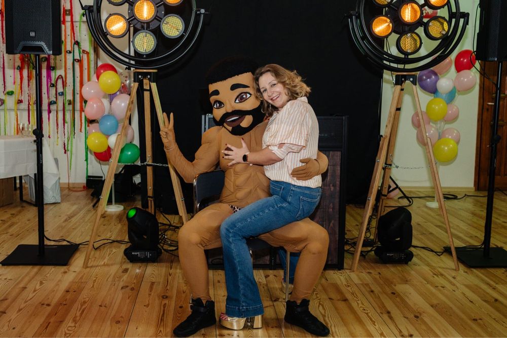 Kostium tancerz striptizer maskotka wynajem