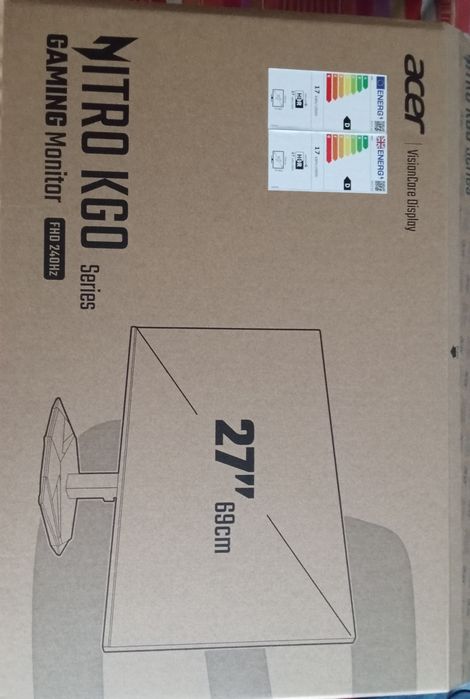 Ecrã gamer Acer novo