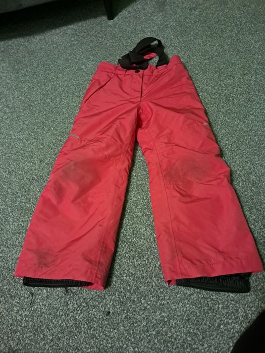 Spodnie narciarskie zimowe 110/116