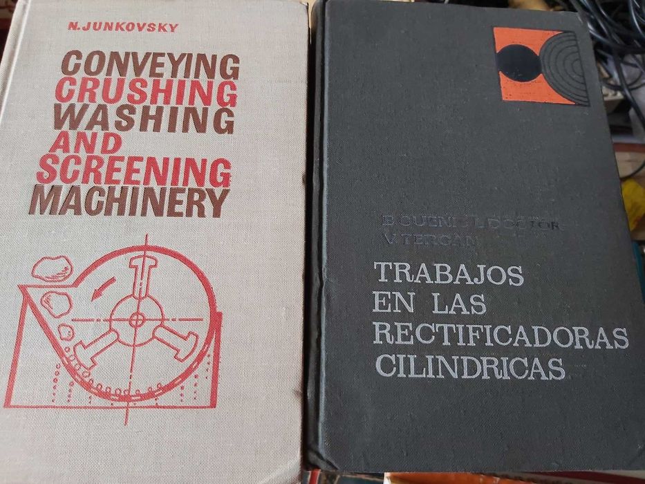 Livros de Mecânica e Metais (Raridades)