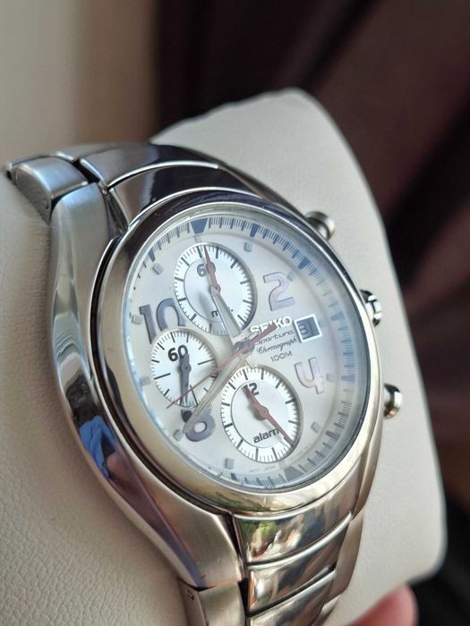 Zegarek męski Seiko Sportura Chrono Alarm