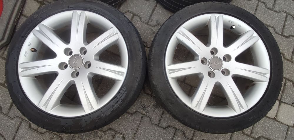 5x112 17" OE Audi komplet alufelg opony gratis