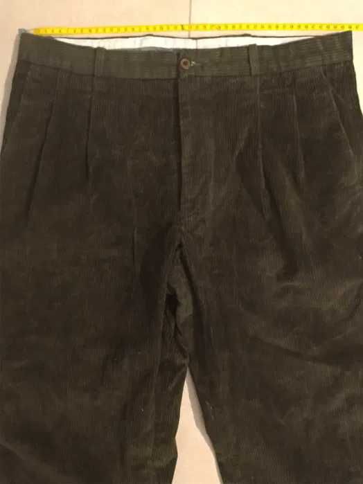 Green Bombazine Trousers