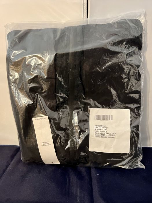 Corta-vento calvin klein com capuz Preto M