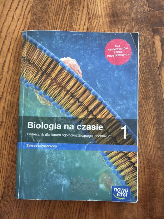 Biologia na czasie 1 zakres rozszerzony