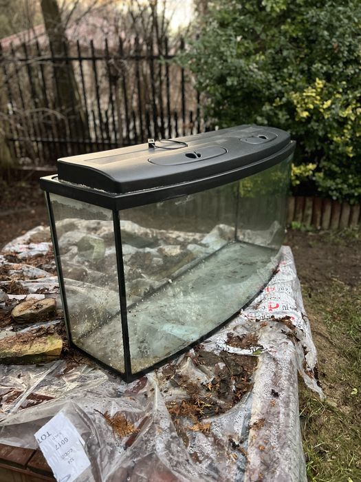 Akwarium profilowane 240 l + gratisy