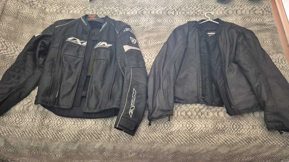 Casaco de mota IXON - pele - tamanho M