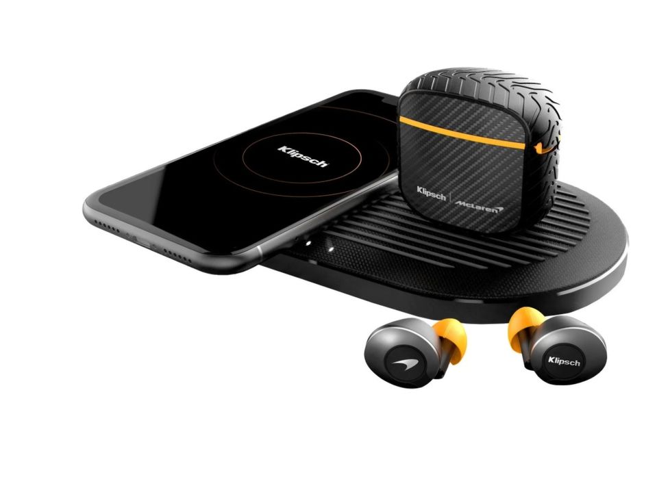 Słuchawki bezprzewodowe Klipsch T5 II True Wireless ANC McLaren Editio