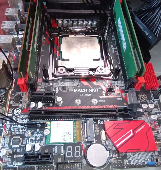 Machinist x99 rs9;12/24ядра ,32озу,wifi6e, Bluetooth5.3