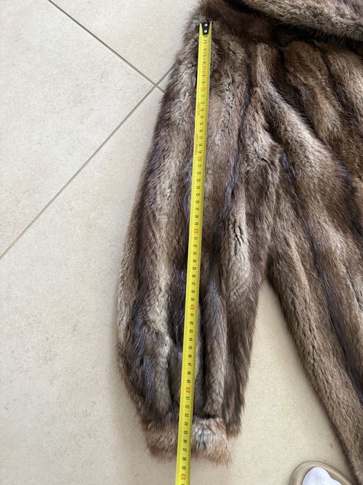 Futro naturalne brazowe