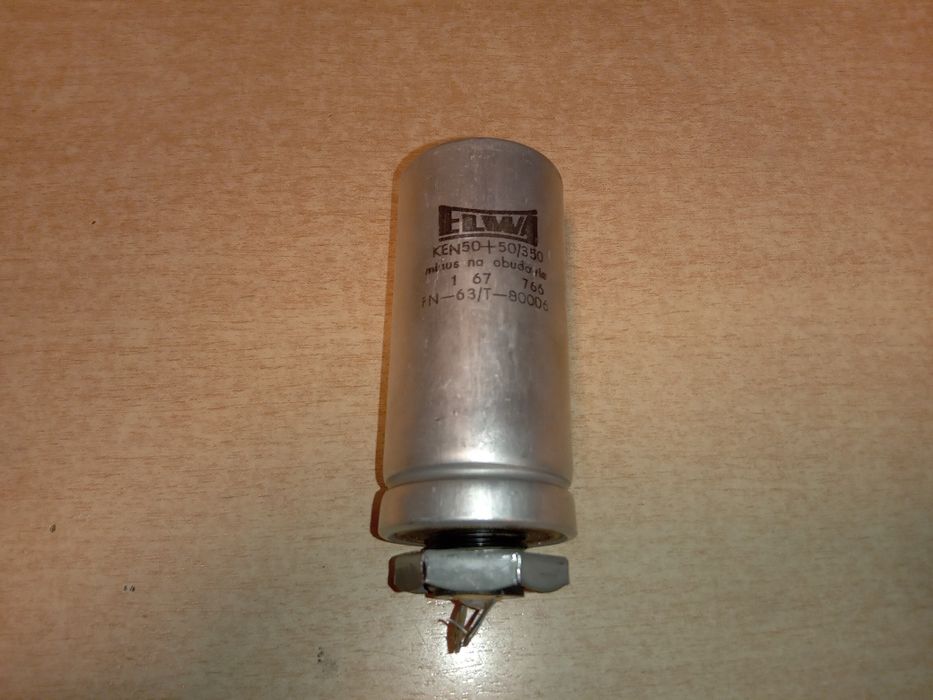Kondensator elwa 50+50 uF -350V