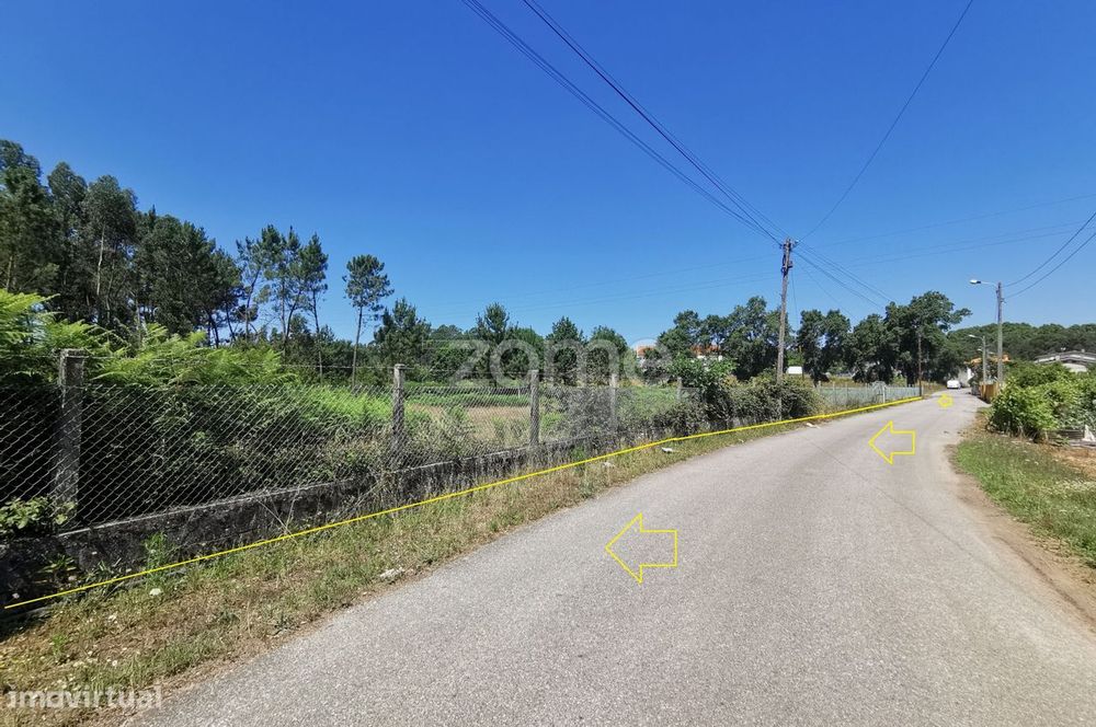 Terreno agrícola Areeiro 2978m², vedado, árvores pomar, Águeda, Ave...